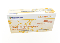 Cassetta novella della prova del coronavirus dell'intero sangue della punta delle dita 20uL del CE IVD