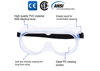 Anti dispositivi di protezione individuale del PPE degli occhiali di protezione di sicurezza dell'isolato dello spruzzo dell'ANSI CSA